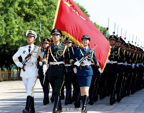 三军女兵方队阅兵式，展现女性力量与荣耀的时刻，三军女兵方队阅兵式，女性力量与荣耀的辉煌展现