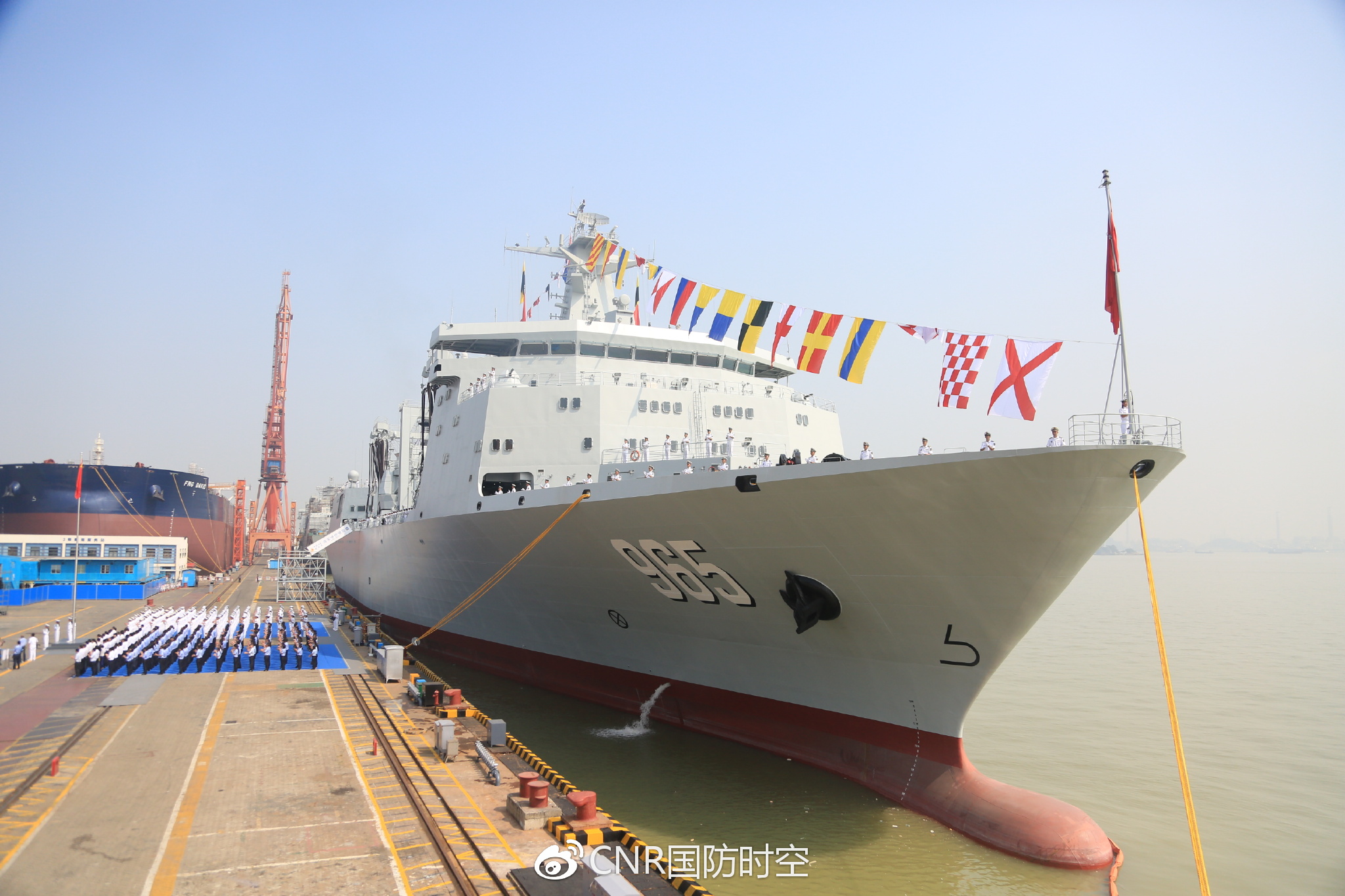西昌舰540入列，揭示中国海军力量的新里程碑，西昌舰入列揭示中国海军力量的新里程碑