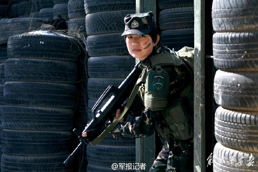 中国特种部队女兵照片，展现力量与荣耀，中国特种部队女兵照片，力量与荣耀的展现