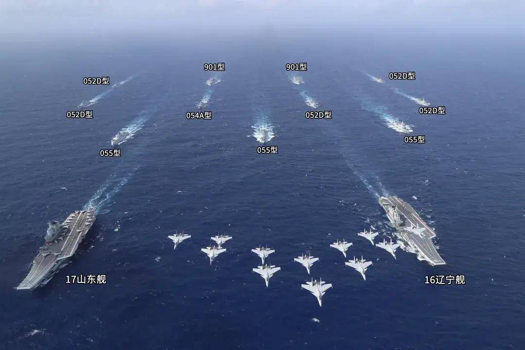 中国六个航母战斗群，走向深蓝，展现大国力量，中国六个航母战斗群，深蓝之旅展现大国力量