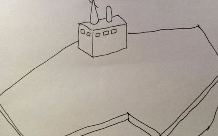 航空母舰简笔画，如何画出帅气的航空母舰，航空母舰简笔画教程，如何绘制帅气的航空母舰图像？