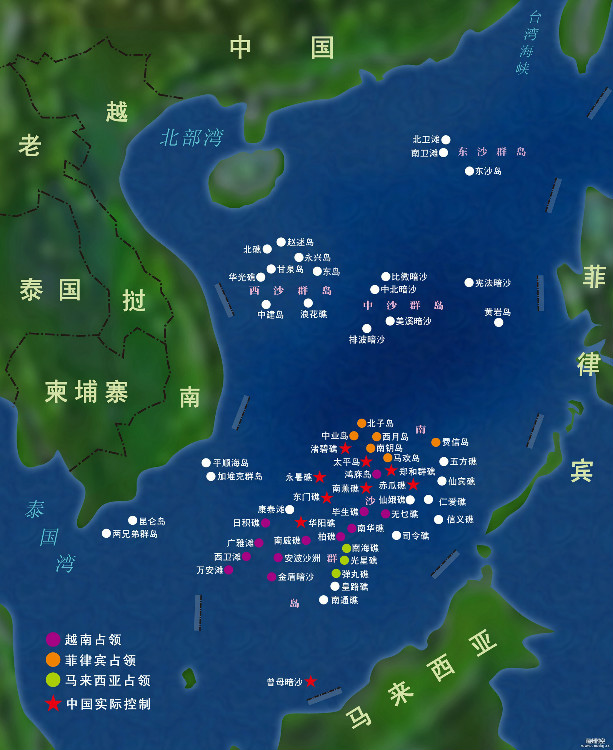 中国南海的岛屿归属及其重要性，中国南海岛屿归属与战略重要性解析