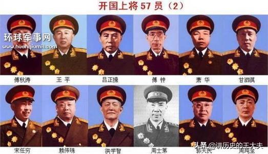 中国解放军上将名单及其卓越贡献，中国解放军上将名单及卓越贡献概览