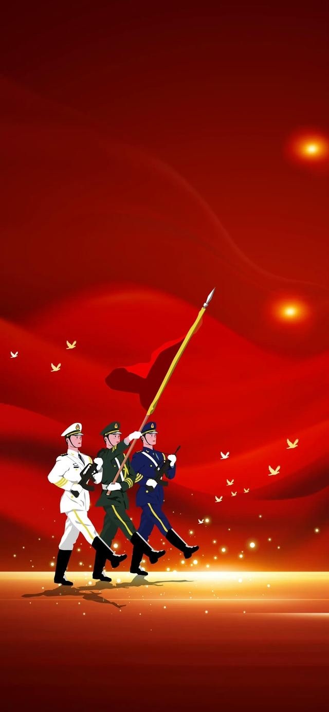 解放军背景图片，历史与荣耀的象征，解放军背景图片，历史与荣耀的象征展