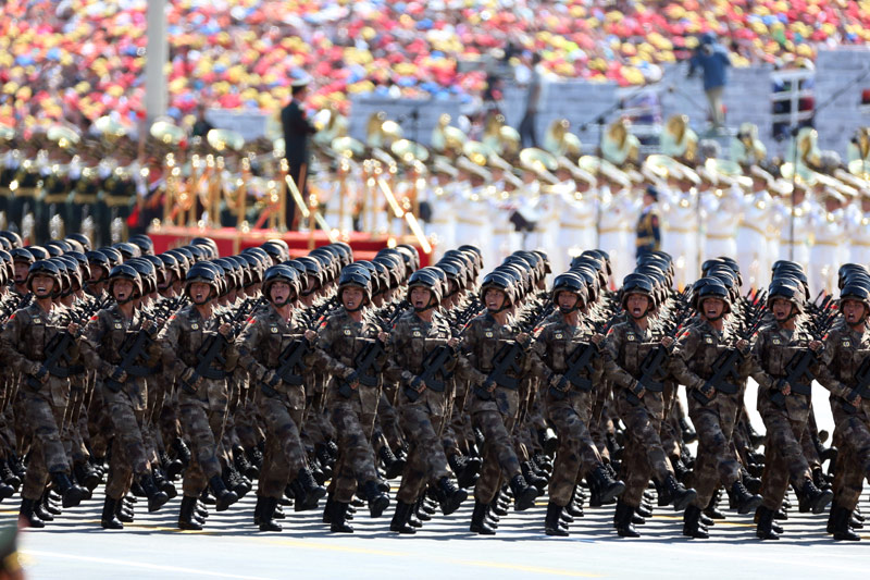 中国胜利日大阅兵