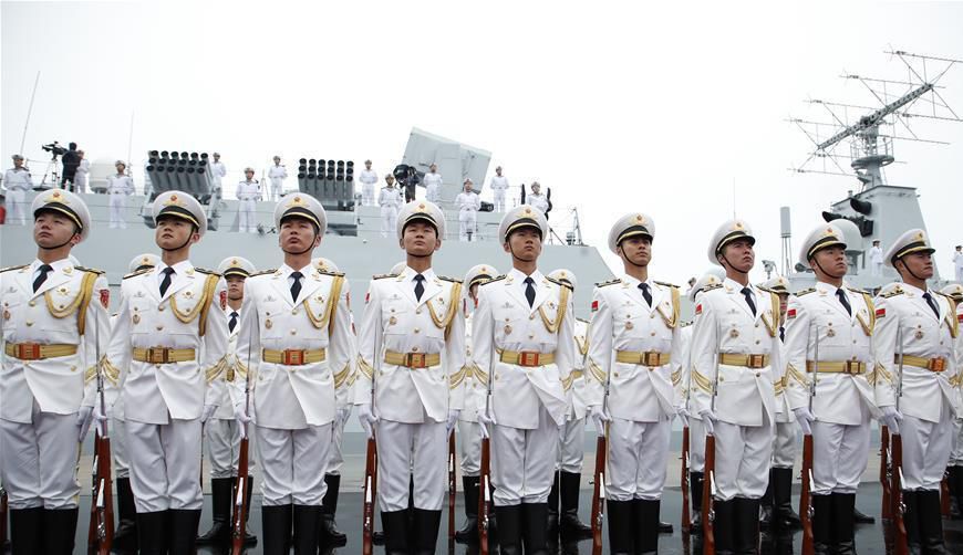 海军70周年阅舰式盛大举行，时间揭晓，荣耀瞬间载入史册，海军70周年盛大阅舰式，荣耀瞬间载入史册，时间揭晓！