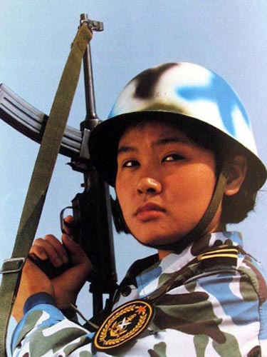中国海军陆战队女兵，力量与荣耀的象征，中国海军陆战队女兵，力量与荣耀的璀璨象征
