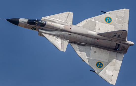 SAAB 37战斗机，性能卓越与独特设计的完美结合，SAAB 37战斗机，卓越性能与独特设计的融合典范
