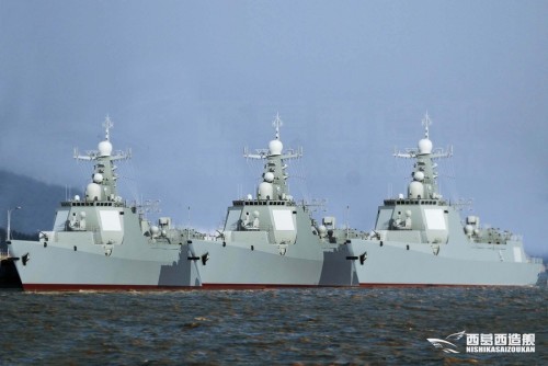 揭秘中国海军新利器，052D成都舰视频展示，揭秘中国海军新利器，成都舰视频展示首度曝光
