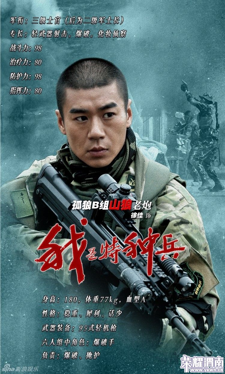 中国特种兵之特别有种人物介绍，中国特种兵之特别有种，角色介绍详解