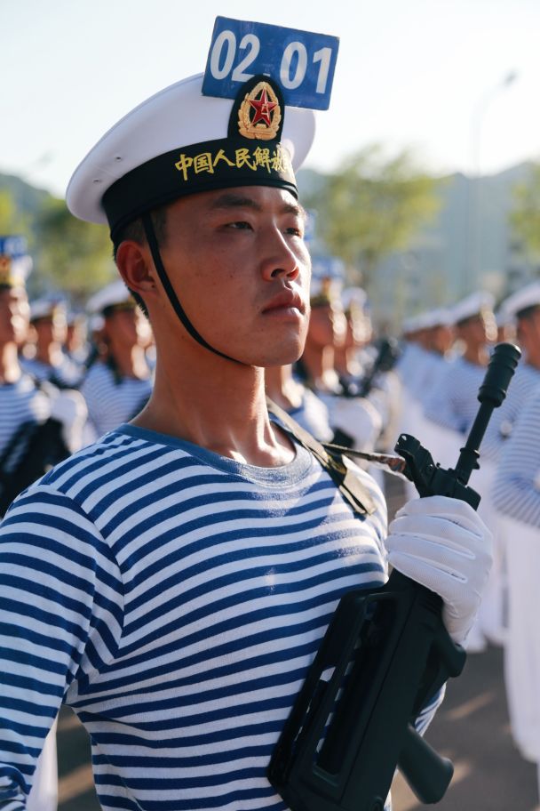 海军方队阅兵训练视频，展现海上力量的荣耀瞬间，海军方队阅兵训练视频，海上力量的荣耀瞬间展示