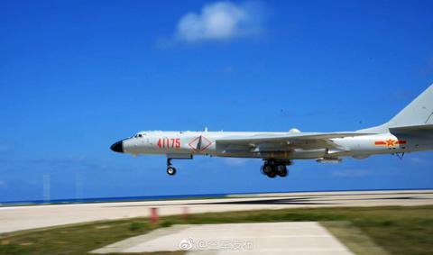 轰6K起飞视频，探索中国空军战略轰炸机的新纪元，中国空军战略轰炸机轰6K起飞视频，开启新纪元探索之旅