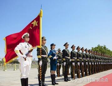 国庆手抄报，展现三军仪仗队图片的魅力，国庆手抄报，三军仪仗队图片的壮丽展示