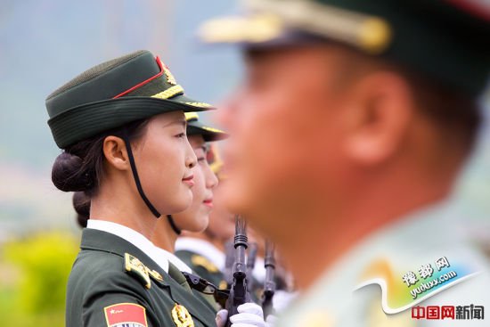 中国女兵仪仗队视频播放，荣耀与力量的展现，中国女兵仪仗队，荣耀与力量的璀璨展现