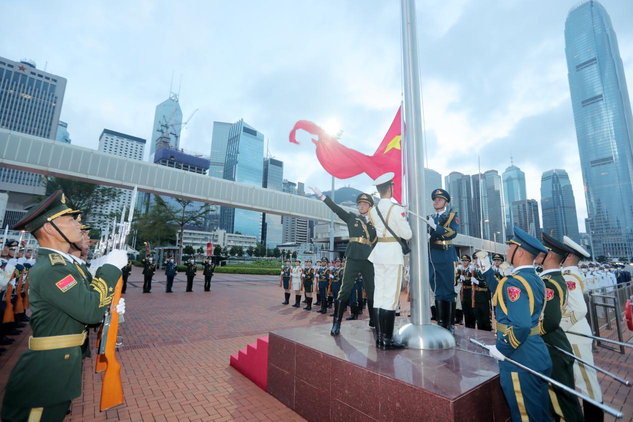 解放军在香港的表演视频，展现力量与荣耀的时刻，解放军香港表演视频，力量与荣耀的展现时刻