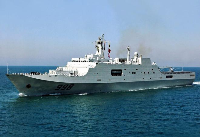 南海舰队971号登陆舰，中国海军力量的重要支柱，南海舰队971号登陆舰，中国海军力量的核心支柱