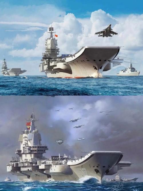 山东舰与福建舰对比，两大舰船实力解析，山东舰与福建舰对比，两大舰船实力深度解析