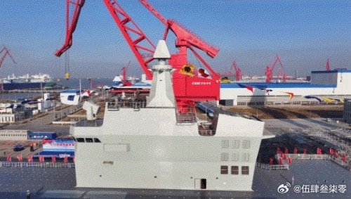 关于我国海军新战舰076舰正式命名已确定的报道，我国海军新战舰076舰正式命名揭晓