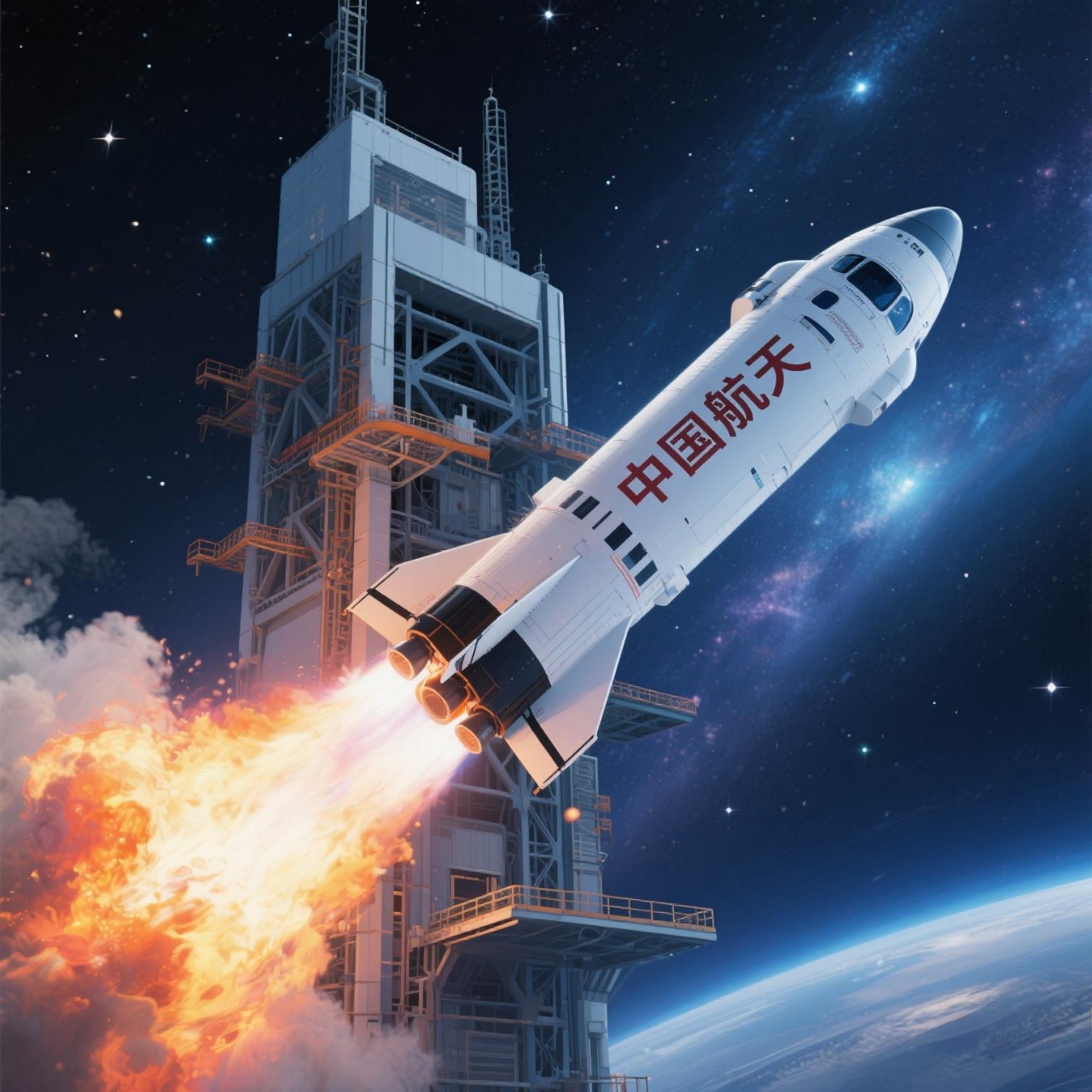 中国航天图片，探索宇宙的壮丽画卷，中国航天图片，探索宇宙的壮丽画卷之旅