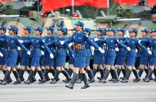 香港回归阅兵仪式，展现国家力量与民族精神的盛典，香港回归阅兵仪式，国家力量与民族精神的壮丽展示