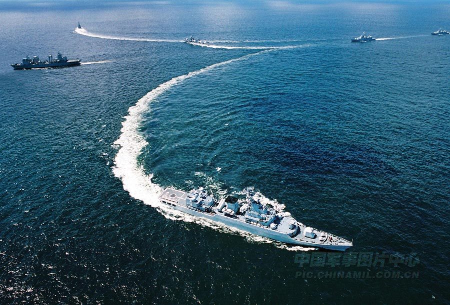 中国强大的海军编队，新时代的海洋守护者，中国海军编队，新时代的海洋守护者力量