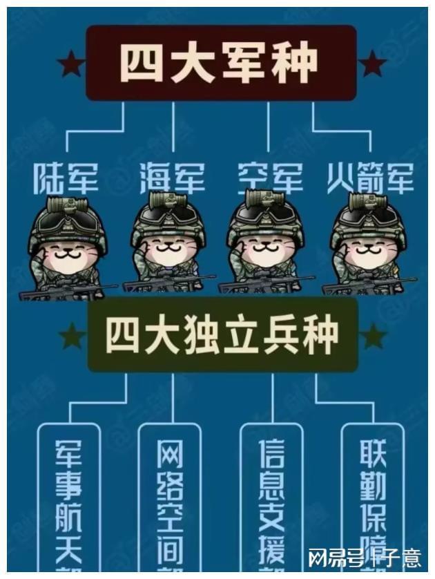 中国的六大军种，力量与荣耀的象征，中国六大军种，力量与荣耀的辉煌体现